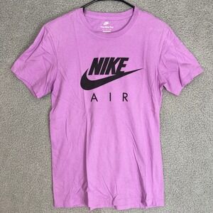 Nike Air The Nike Tee‎ Mens Small Purple Short Sleeve Graphic T-Shirt Top